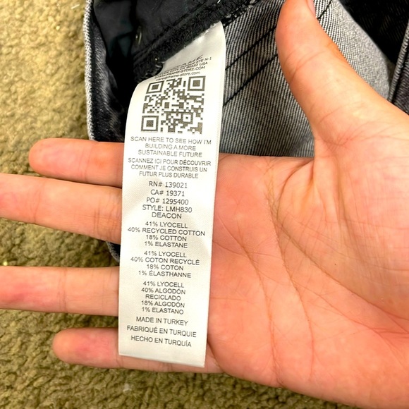 NWT FRAME L'Homme Slim in Fade to Gray size 31 - Picture 7 of 9